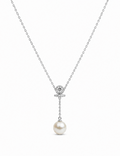 Opaline Crystal Pearl Necklace