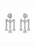 Celeste Crystal Cascade Drop Earrings