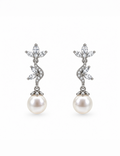 Celeste Pearl Vine Drop Earrings