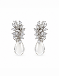 Elara Crystal Teardrop Earrings