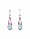 Rosé Duo Teardrop Earrings