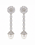 Celeste Pearl Drop Earrings